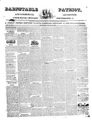 Barnstable Patriot, and Commercial Advertiser