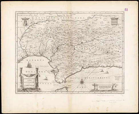 Andaluzia continens Sevillam et Cordubam