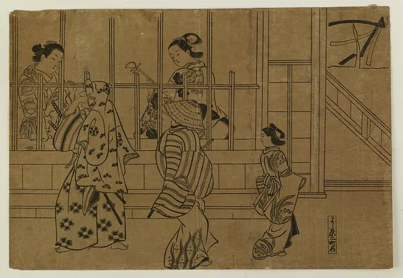 Street of Brothels in Yoshiwara