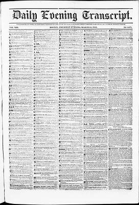Daily Evening Transcript