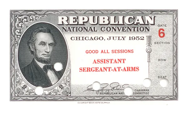 Republican National Convention Ticket
