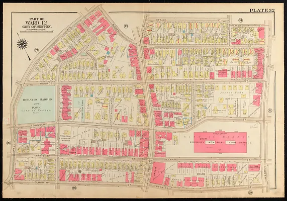 Atlas of the city of Boston, Roxbury