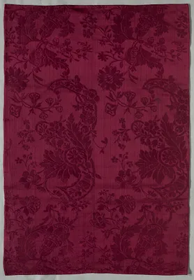 Length of Silk Damask Textile