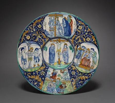 Plate Depicting Christ’s Passion