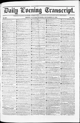 Daily Evening Transcript