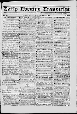 Daily Evening Transcript