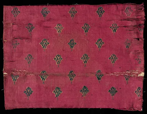 Brocaded Book Cover