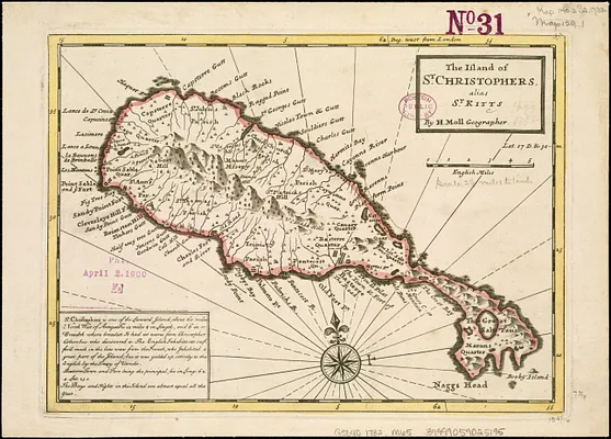 The island of St. Christophers, alias St. Kitts