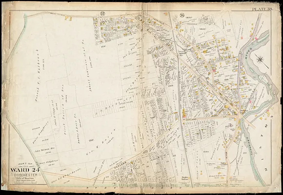 Atlas of the city of Boston : Dorchester, Mass.