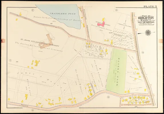 Atlas of the city of Boston, wards 25 & 26, Brighton