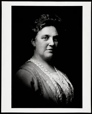 Portrait of a woman in fancy dress