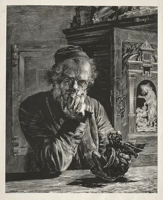 The Antiquary - Self-Portrait
