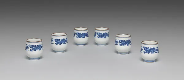 Sake Cups with Dragons