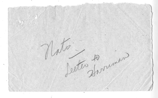 Memorandum from President Harry S. Truman to Averell Harriman with Attachment and Related Material