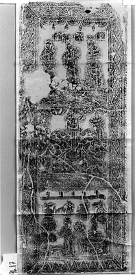 3 layer rubbing; various scenes