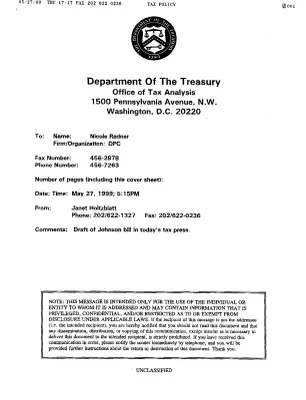 Johnson Tax Cut Legislation