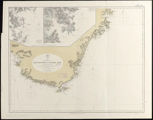 Japan, south coast of Nipon, Kii Channel to Owasi Bay