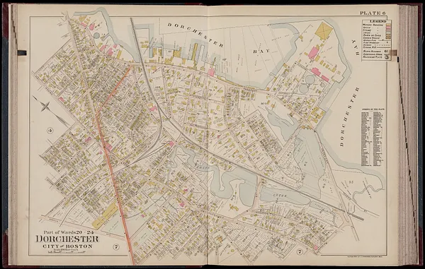 Atlas of Dorchester, West Roxbury and Brighton, city of Boston