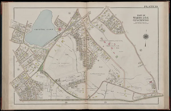 Atlas of the city of Newton, Massachusetts