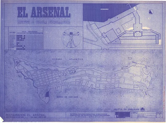 Restauracion [Restoration]: El Arsenal, Sheet 1-11