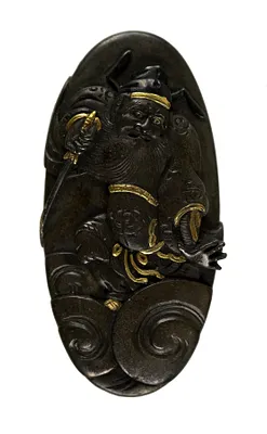 Kashira with Shoki the Demon Queller