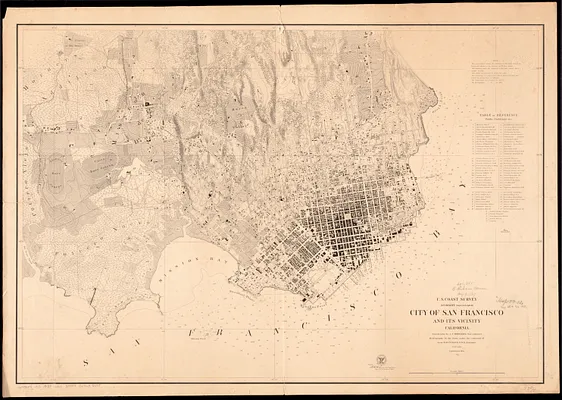 City of San Francisco and its vicinity, California