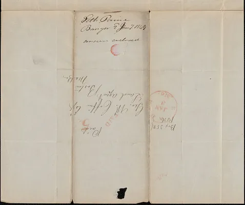 Seth Paine to George Coffin, 2 January 1849