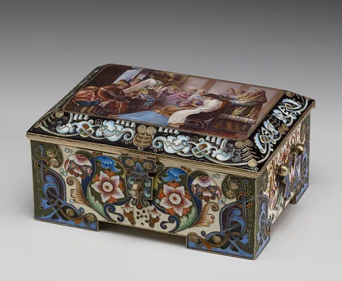 Casket with Miniature: The Bride's Attire
