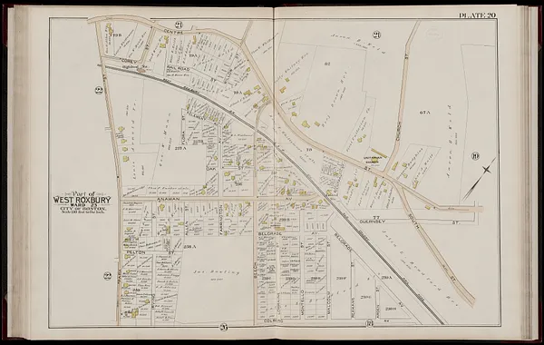Atlas of the city of Boston, West Roxbury, Mass., volume six : from actual surveys and official plans