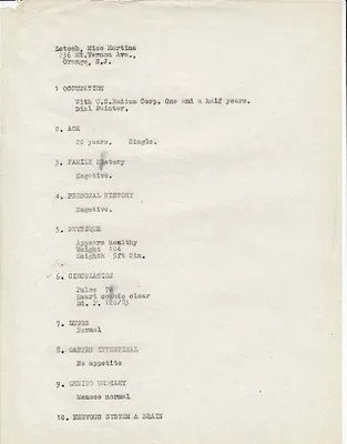 Medical Record, June , 1925