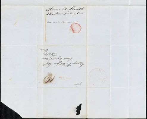 Isaac B. Smith to George Coffin, 11 August 1845