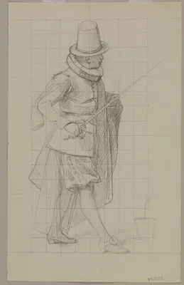 Study for ""The Tulip Folly""