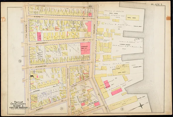 Atlas of the city of Boston : Charlestown