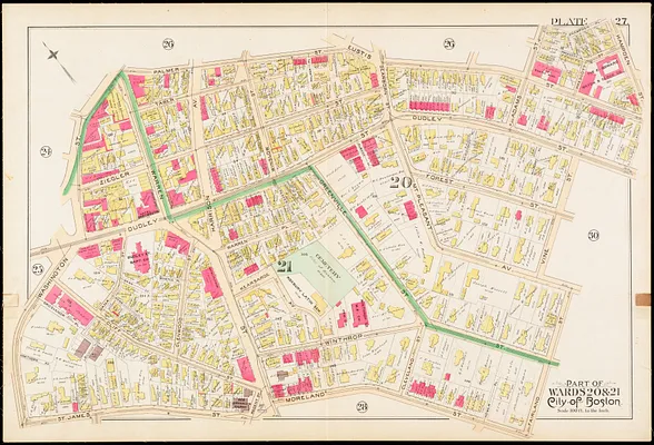 Atlas of the city of Boston : city proper and Roxbury