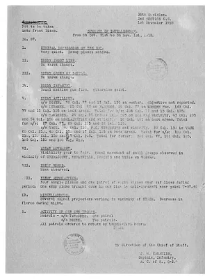 Summary of Intelligence from Captain J. H. Cabaniss
