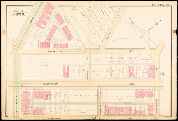 Atlas of the city of Boston : city proper