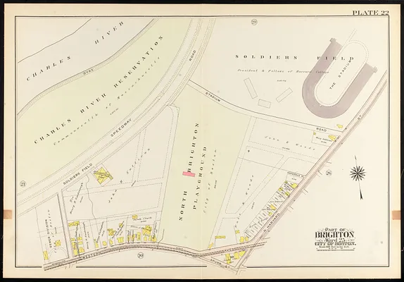Atlas of the city of Boston, ward 25, Brighton