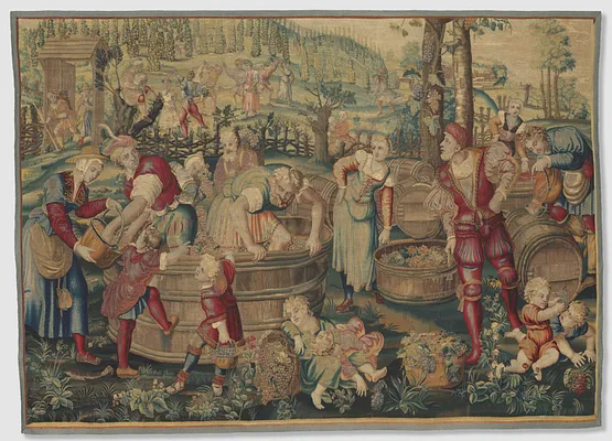 Autumn: Vintage Scene