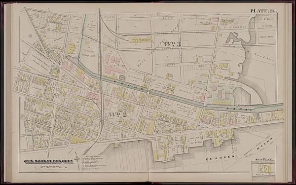 Atlas of the city of Cambridge, Massachusetts