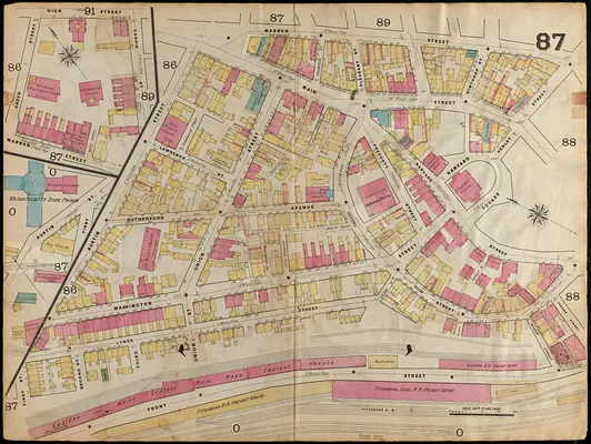 Insurance maps of Boston volume 4 : comprising portions of Charlestown, East Cambridge, Cambridge Port, Old Cambridge & Somerville