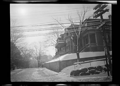 42 Highland Ave, Roxbury, Mass., before final alteration of the front