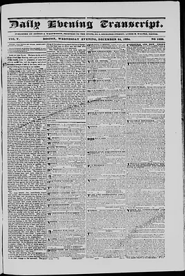 Daily Evening Transcript