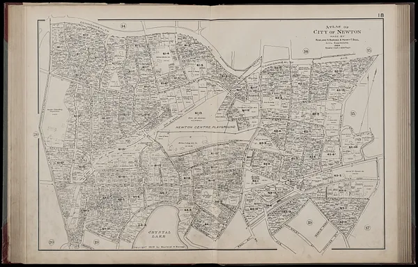 Atlas of the city of Newton, Massachusetts