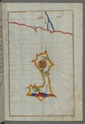 Map of the Island of Mir 'Ali