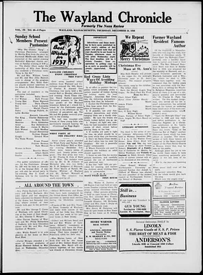 The Wayland Chronicle