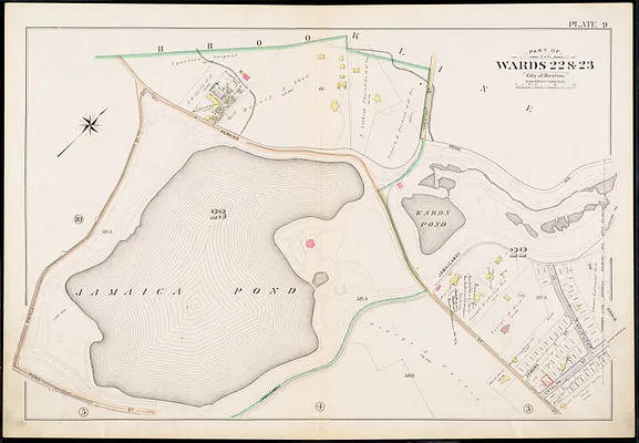 Atlas of the city of Boston, West Roxbury