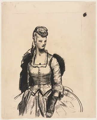 Woman with Hat