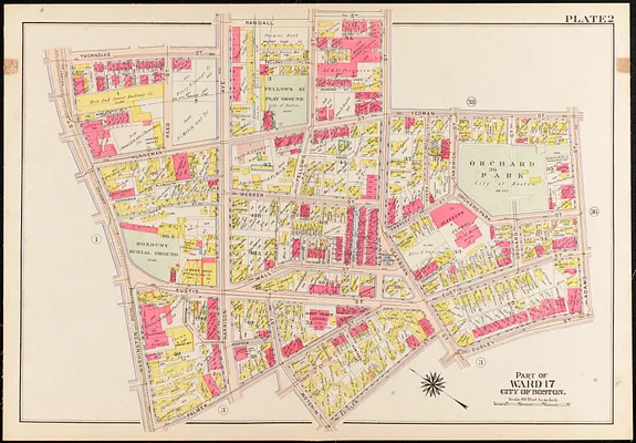 Atlas of the city of Boston, Roxbury