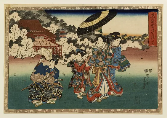 Mitsuuji views Kiyomizudera