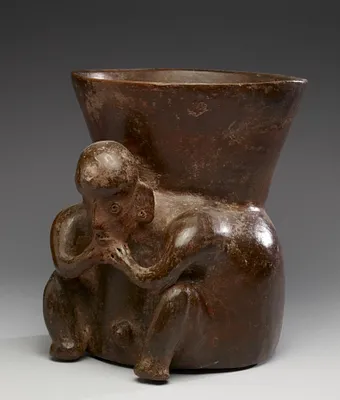 Seated Shaman (?) Effigy Vessel